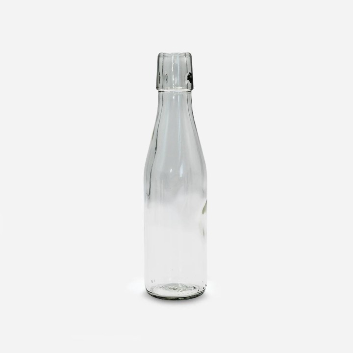 Bouteille de limonade en verre à fermeture mécanique