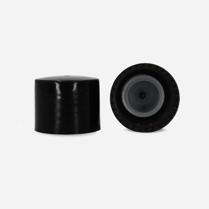 Capsule PP noire avec réducteur Intégré 24 410
