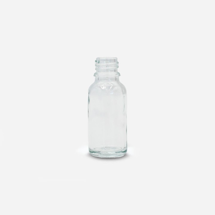 Flacon Goutte verre transparent din18