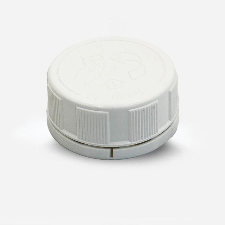 Capsule blanche Securite enfant DIN42 jointée