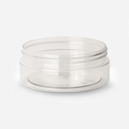 Pot Straight PET cristal forme basse 200ml 100-400