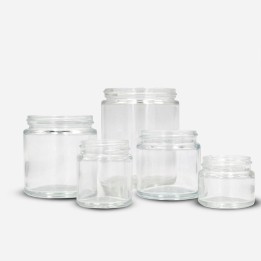 Pot simplicité verre transparent