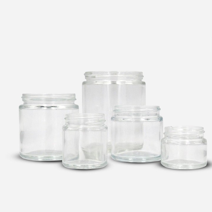 Pot simplicité verre transparent