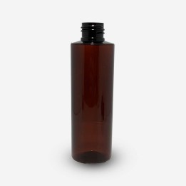 Flacon CLIFF 150ml PETP Ambré 24/410 – épaule droite