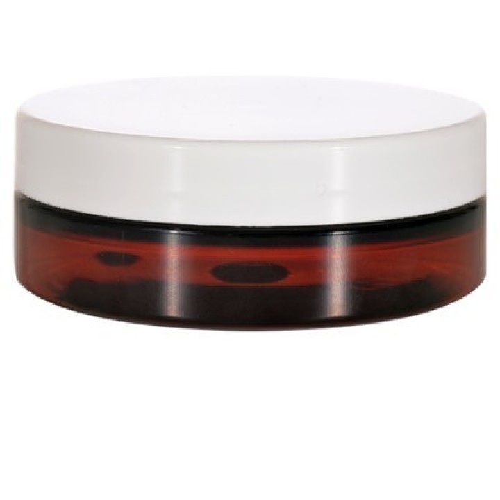 Pot PET Droit ambré forme basse 70-400
