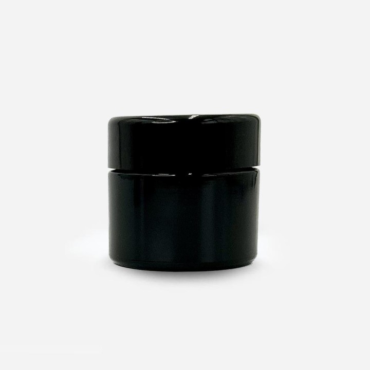 Pot cosmétique verre violet Miron gamme standard - Protection UV