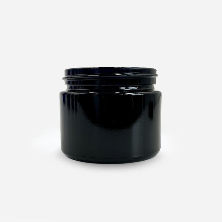 Pot cosmétique verre violet Miron gamme standard - Protection UV