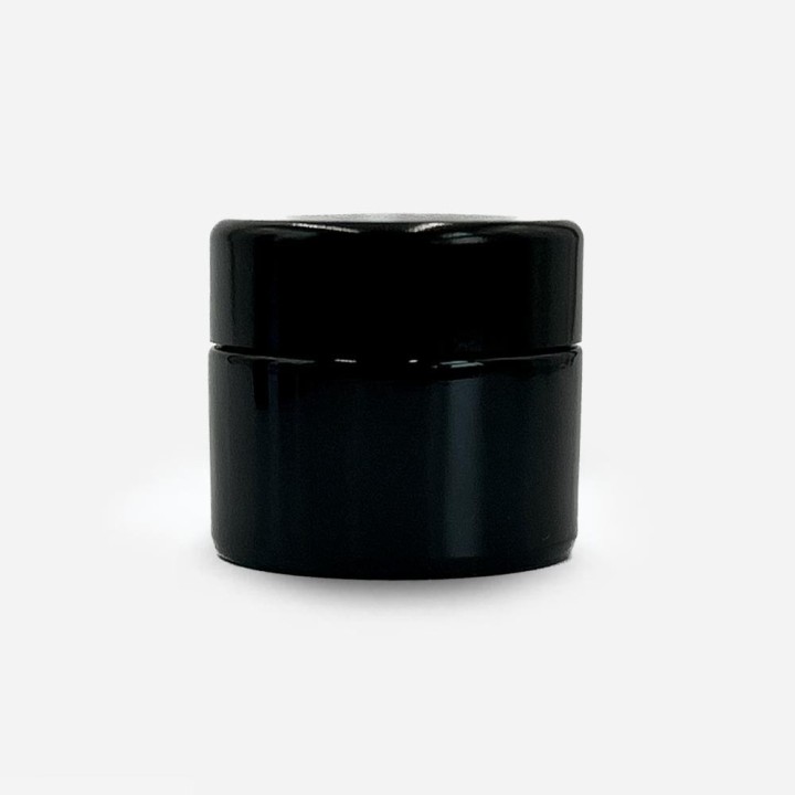 Pot cosmétique verre violet Miron gamme standard - Protection UV
