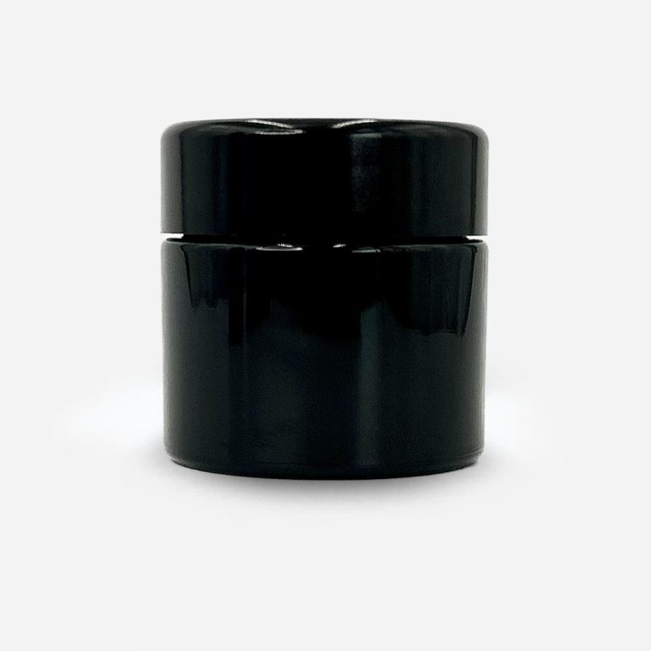 Pot cosmétique verre violet Miron gamme standard - Protection UV