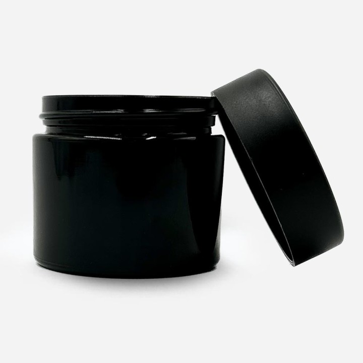 Pot cosmétique verre violet Miron gamme standard - Protection UV