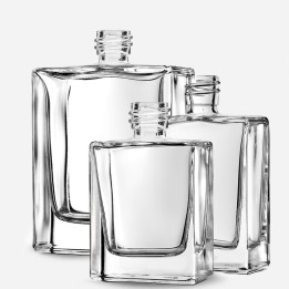 Flacon VICTOIRE verre transparent 18 415