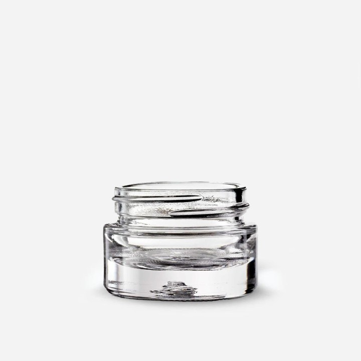 Pot Cléa verre transparent