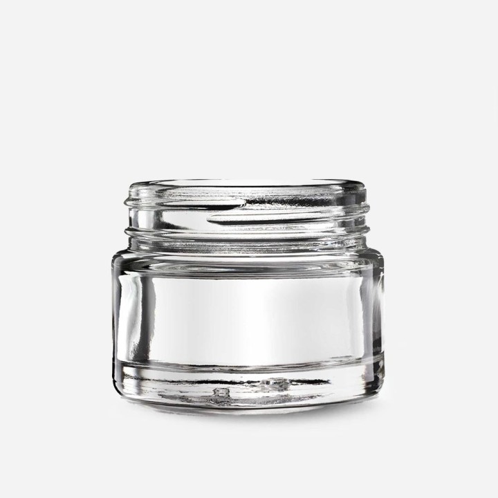 Pot Cléa verre transparent