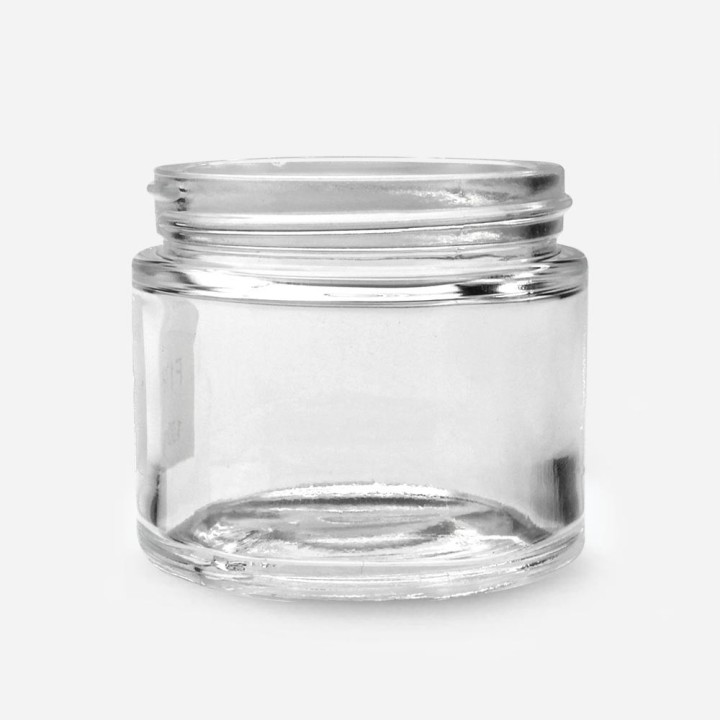 Pot Cléa verre transparent