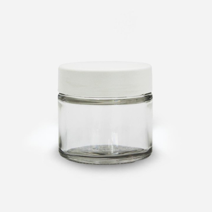 Pot Cléa verre transparent