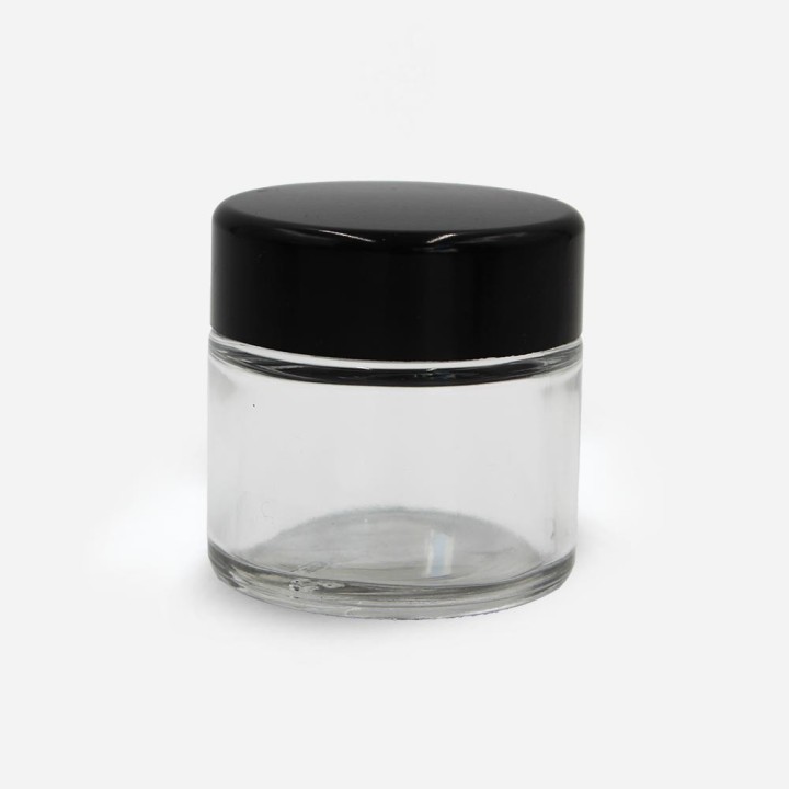 Pot Cléa verre transparent