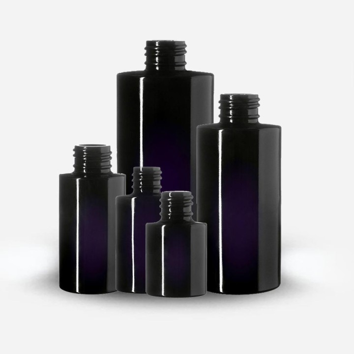 Flacon Simplicité verre violet Miron 18-415 et 24-10