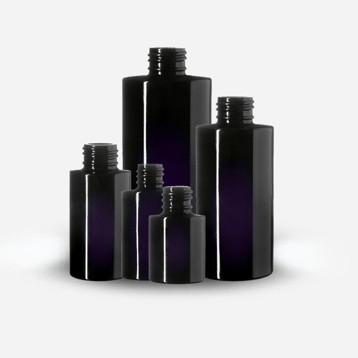 Flacon Simplicité verre violet Miron 18-415 et 24-10