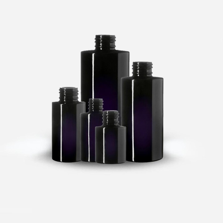 Flacon Simplicité verre violet Miron 18-415 et 24-10