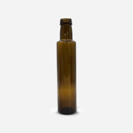 Bouteille Dorica verre antique pour huile et vinaigre