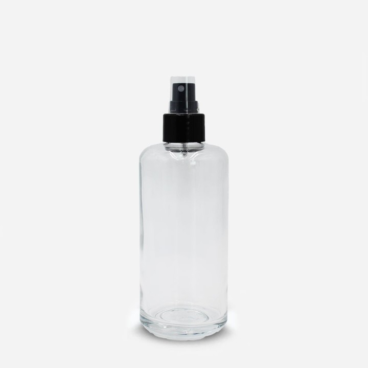 Flacon LYNA en verre  transparent