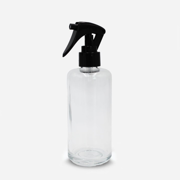 Flacon LYNA en verre  transparent
