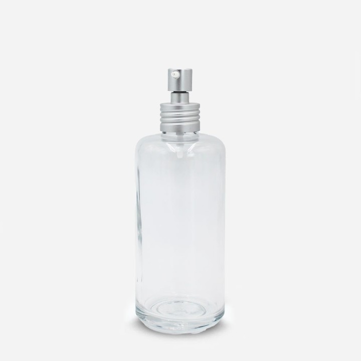 Flacon LYNA en verre  transparent