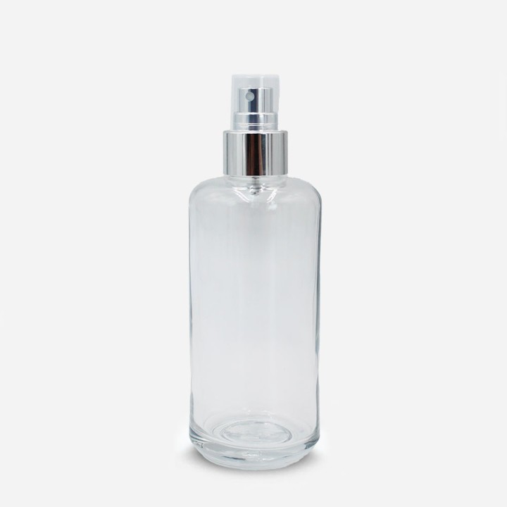 Flacon LYNA en verre  transparent