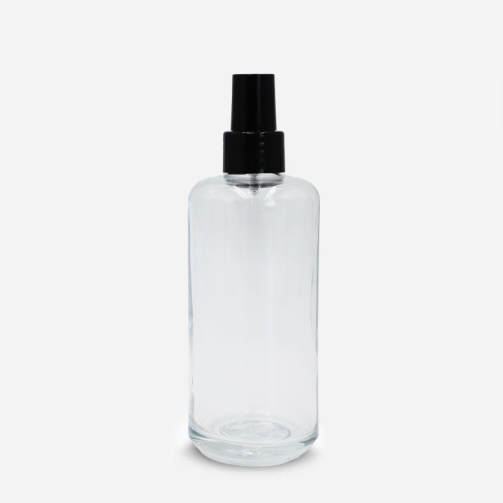 Flacon LYNA en verre  transparent