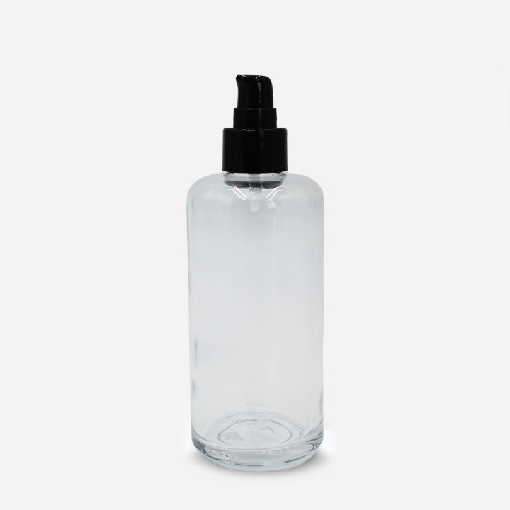 Flacon LYNA en verre  transparent