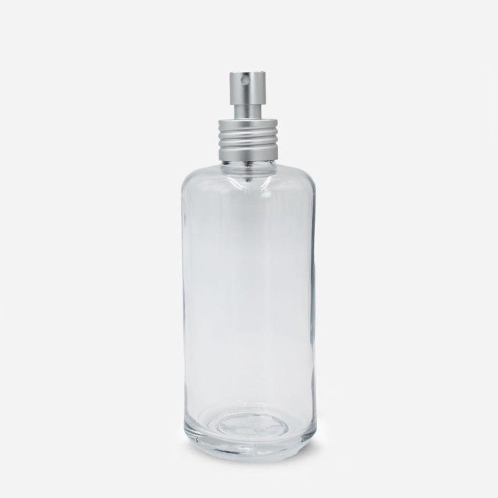 Flacon LYNA en verre  transparent