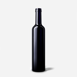 Bouteille Huile ronde verre violet Miron 31.5