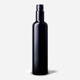 Bouteille Huile Ronde avec Couvercle CPR verre violet Miron