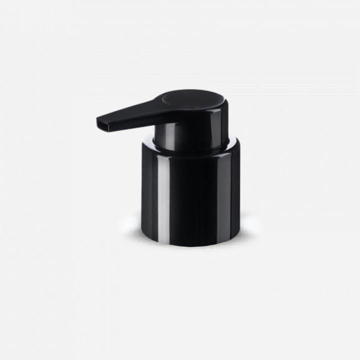 Pompe lotion dispenser PP noire 24/410 dose 500mcl