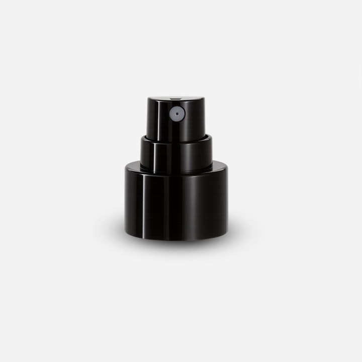 Pompe Spray noir lisse dose 130 3500403N