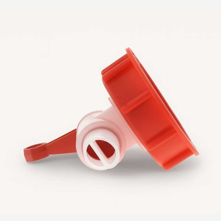 Bouchon Robinet DIN61 Rouge et Naturel 2