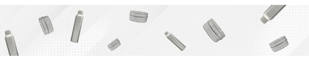 Fournisseur flacon aluminium, fournisseur pot métal, fabricant flacon métal