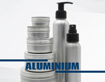 Flacons et pots aluminium