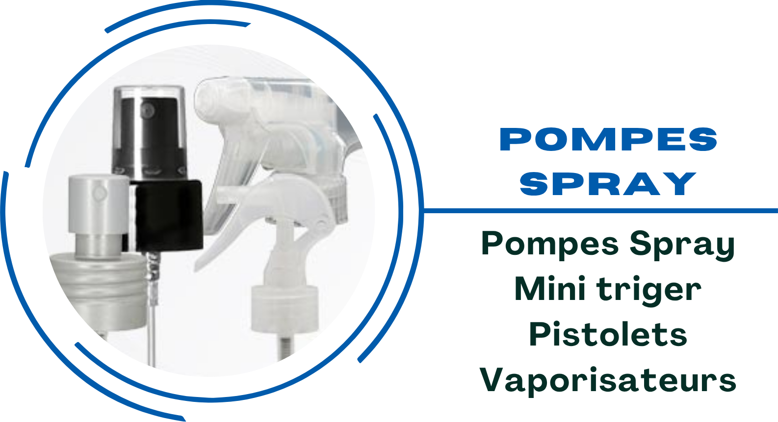 Menu pompes spray et pistolet vaporisateur