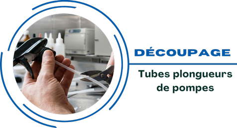 découpage des tubes plongeurs de pompes