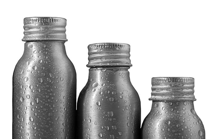 Flacons douceur aluminium