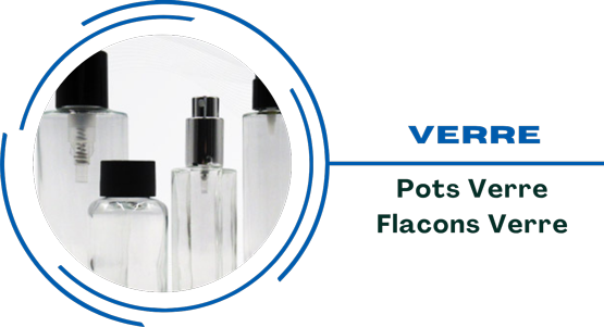 Menu flacons et pots verre