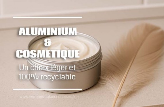 Aluminium et cosmétique : un choix léger et 100 % recyclable