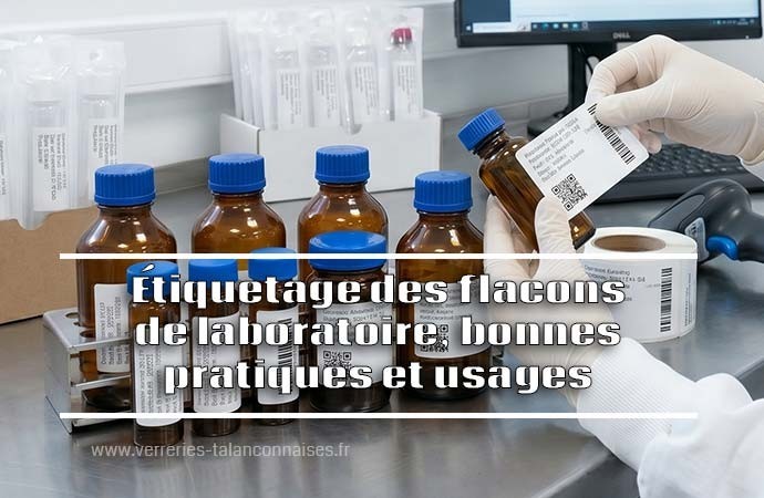 Étiquetage des flacons de laboratoire, bonnes pratiques et usages