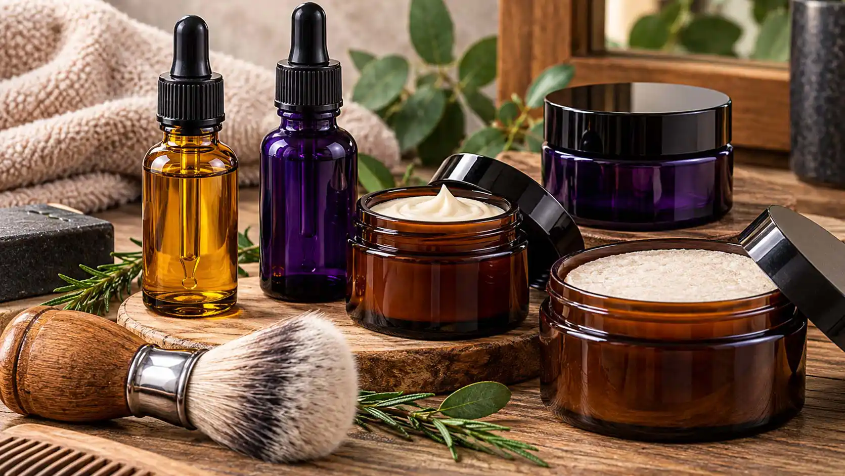 Le Combo Idéal pour Conditionner Vos Produits Naturels pour nos Beaux Barbus
