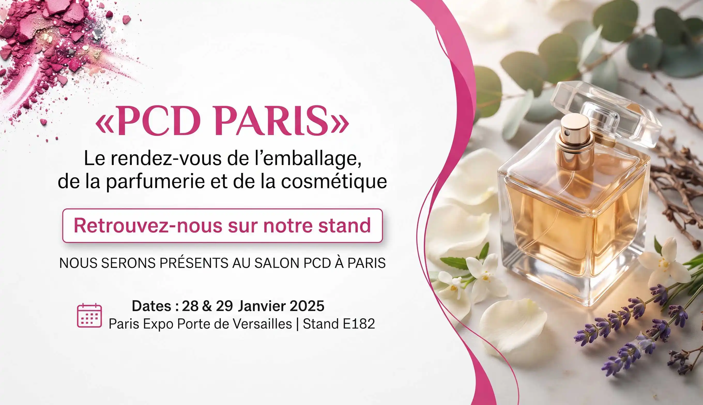 Nous serons présents au Salon PCD à Paris