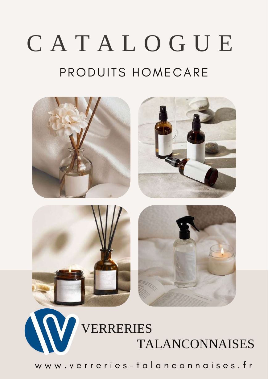 Couverture de Catalogue Produits Homecare